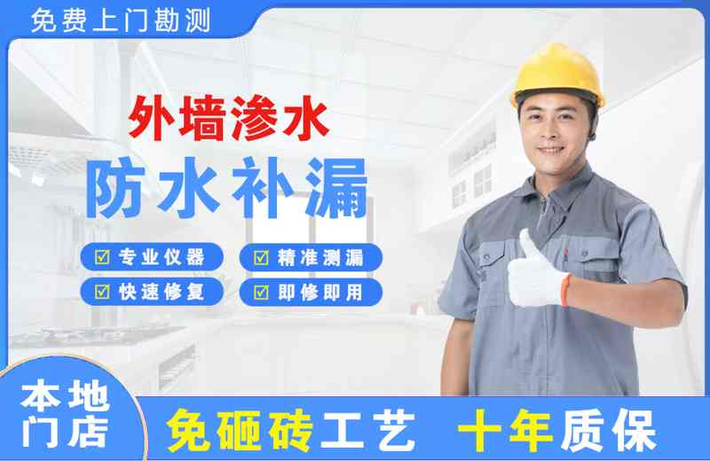 顺河外墙渗水维修